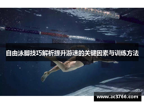 自由泳脚技巧解析提升游速的关键因素与训练方法